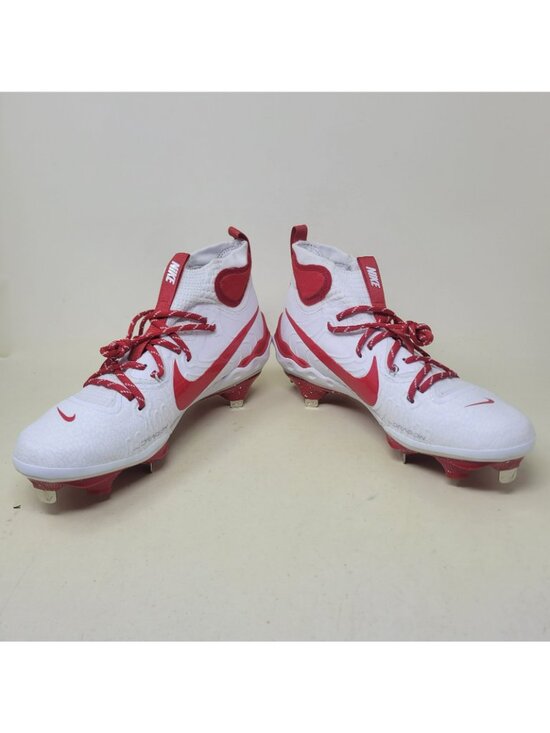 Nike Alpha Huarache NXT “White Red” Baseball Cleats Men\'s 8.5 DJ6517-108 main image 4